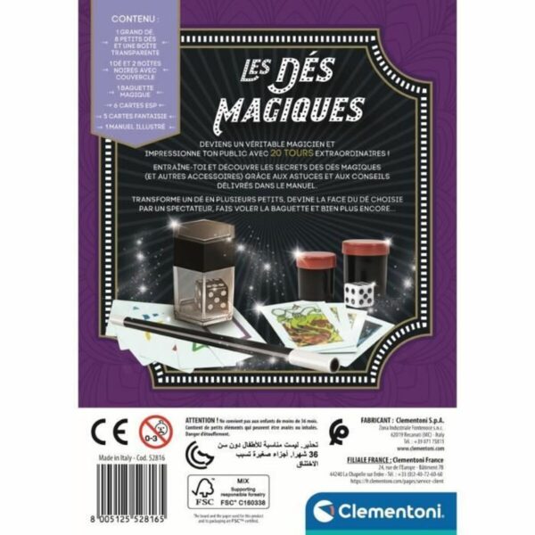 Magic Game Clementoni Coffret des dés magiques (FR) - Image 3