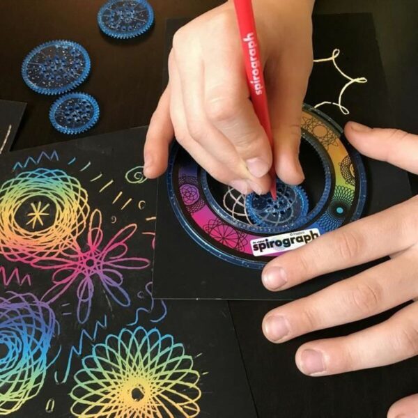 Drawing Set Spirograph Silverlit Black - Image 2