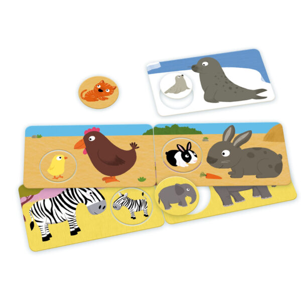 Board game Nathan Moms and Babies (FR) Multicolour (French) - Image 3