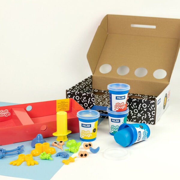 Creative Modelling Clay Game Milan Funny Faces (33 Pieces) - Image 7