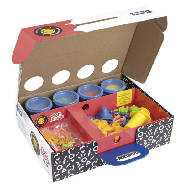 Creative Modelling Clay Game Milan Funny Faces (33 Pieces) - Image 3