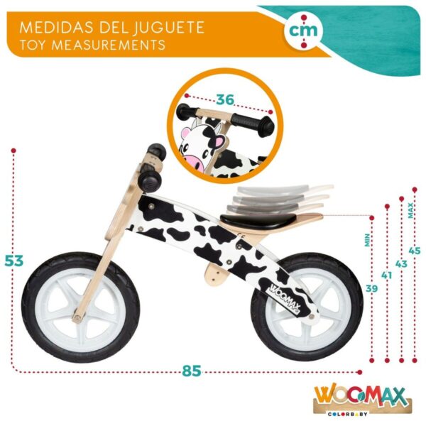Children's Bike Woomax Cow 12" Without pedals - Image 4