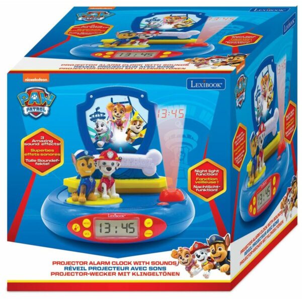 Alarm Clock Lexibook The Paw Patrol Projector - Image 2