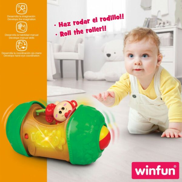 Interactive Toy for Babies Winfun Monkey 11,5 x 20,5 x 11,5 cm (6 Units) - Image 5