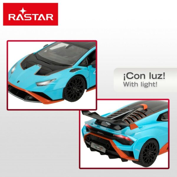 Remote-Controlled Car Lamborghini Huracán STO Blue 1:14 (2 Units) - Image 4