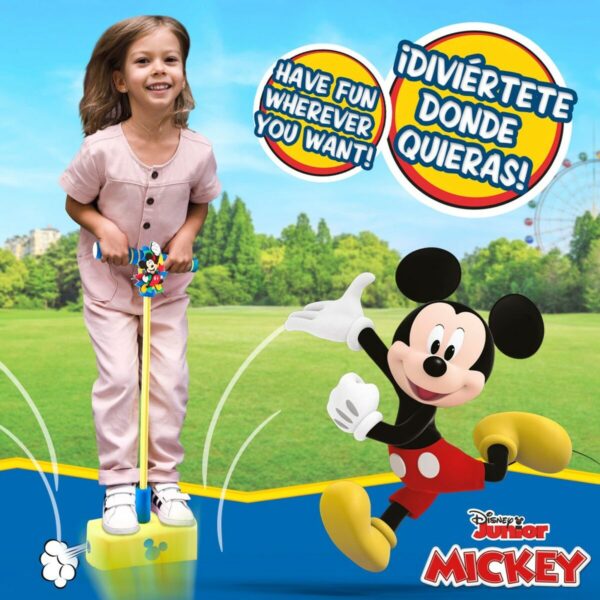 Pogobouncer Mickey Mouse 3D Yellow Children's (4 Units) - Image 4