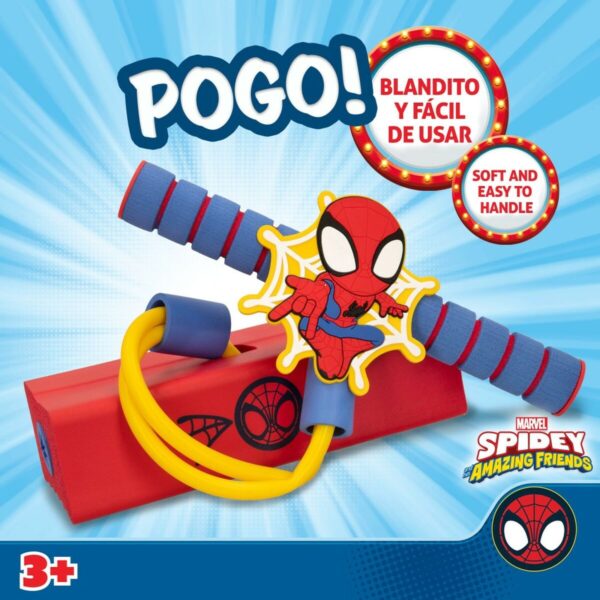 Pogobouncer Spider-Man 3D Red Children's (4 Units) - Image 3