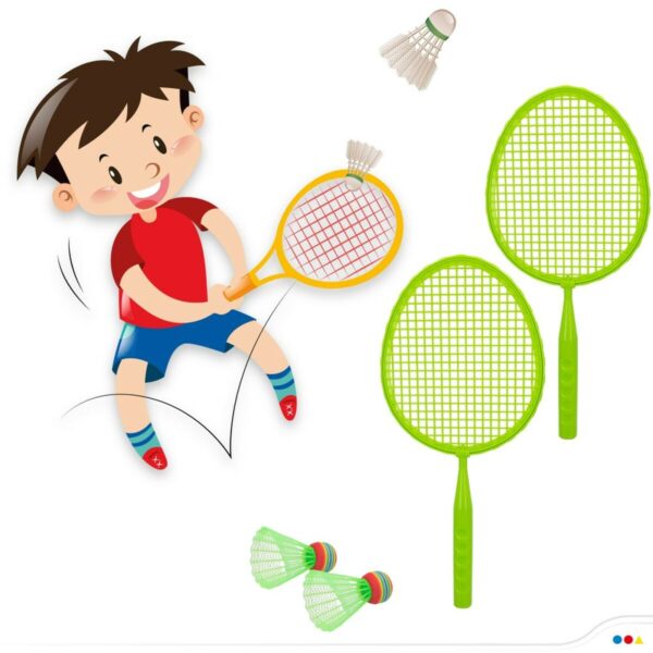 Racquet Set Colorbaby Exterior 4-in-1 20 x 43,5 x 0,5 cm (4 Units) - Image 3