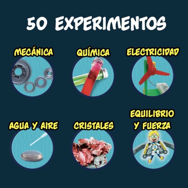 Science Game Lisciani Laboratorio ES (6 Units) - Image 4