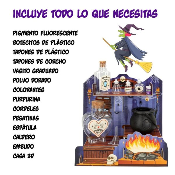 Science Game Lisciani La casa de las brujas ES (6 Units) - Image 5