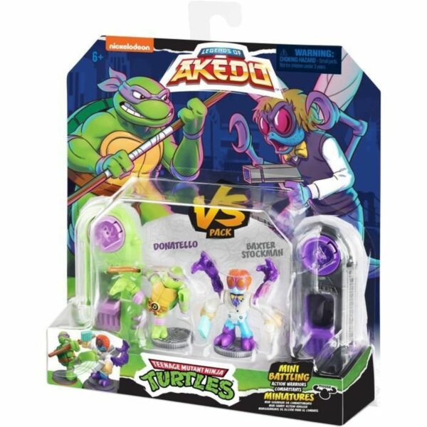 Combat figures Teenage Mutant Ninja Turtles Legends of Akedo: Donatello vs Baxter Stockman - Image 6