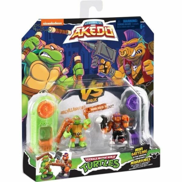 Combat figures Teenage Mutant Ninja Turtles Legends of Akedo: Michelangelo vs Evil Bepop - Image 4