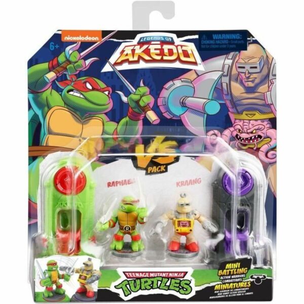 Combat figures Teenage Mutant Ninja Turtles Legends of Akedo:  Raphael vs Kraang - Image 5