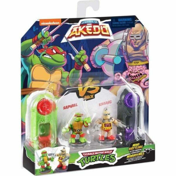 Combat figures Teenage Mutant Ninja Turtles Legends of Akedo:  Raphael vs Kraang - Image 4