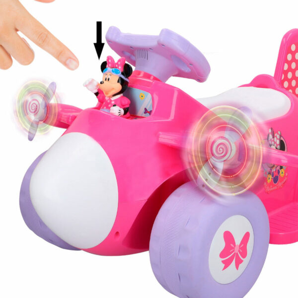 Children's Electric Car Minnie Mouse Battery Little Plane 6 V - Image 3