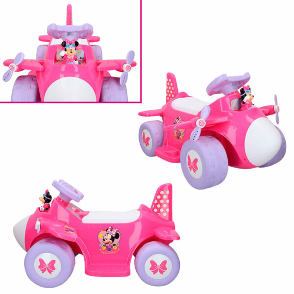 Children's Electric Car Minnie Mouse Battery Little Plane 6 V - Image 6