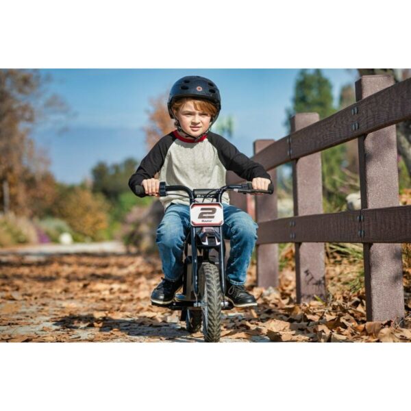 Children's Electric Scooter Razor MX125 White Chrome - Image 2