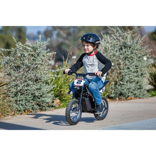 Children's Electric Scooter Razor MX125 White Chrome - Image 3