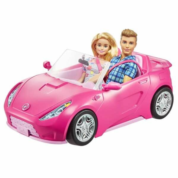 Dolls Set Barbie GVK05 Figures x 2 Car Cupboard - Image 2
