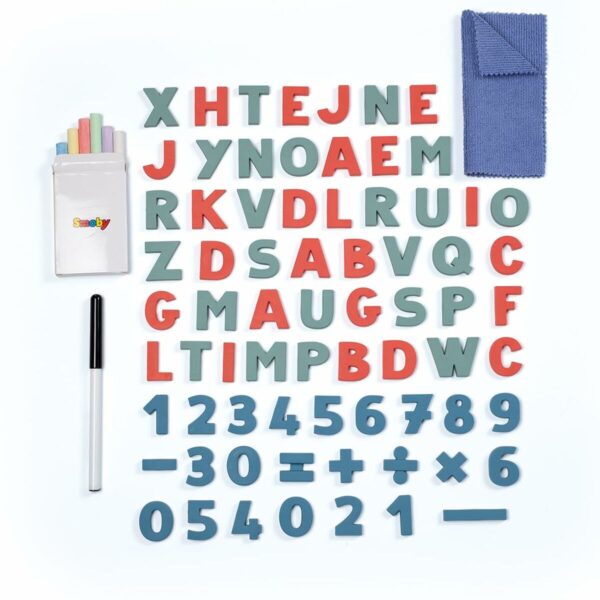 Double-sided Slate Smoby Foldable 80 Pieces 105 x 49 x 52 cm - Image 6