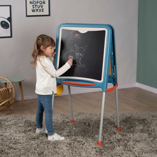 Double-sided Slate Smoby Foldable 80 Pieces 105 x 49 x 52 cm - Image 4