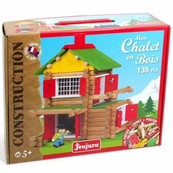 Playset Jeujura My Wooden Chalet 135 Pieces - Image 2