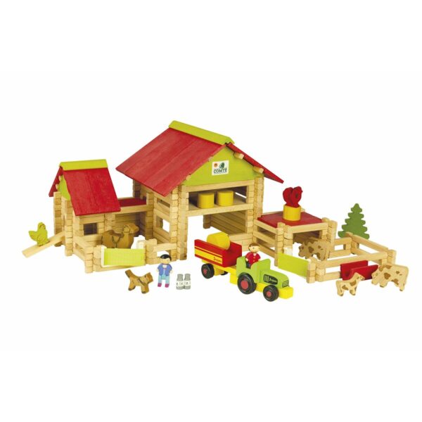 Playset Jeujura Large farm 220 Pieces - Image 3