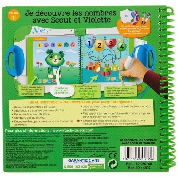 Educational Game Vtech My learning Kindergarten (FR) Multicolour (1 Piece) - Image 5