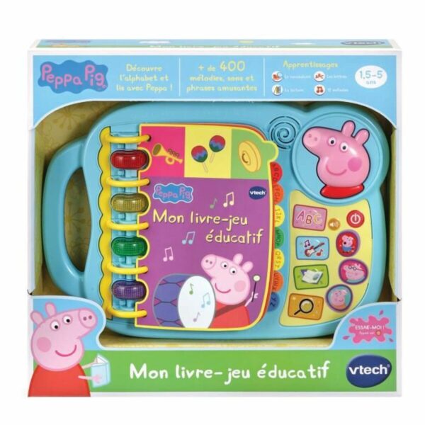 Educational Game Vtech Peppa Pig - Mon Livre-Jeu Éducatif (FR) - Image 2