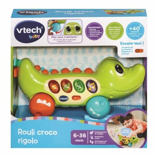 Educational game Vtech Baby Rouli Croco rigolo (FR) - Image 4