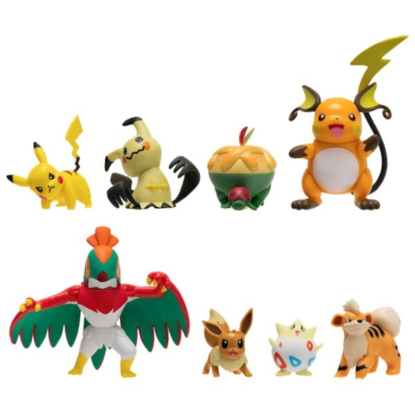 Action Figures Bandai Pokémon Set 8 Pieces - Image 8
