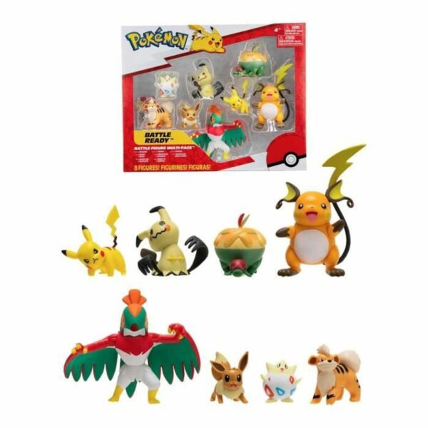 Action Figures Bandai Pokémon Set 8 Pieces - Image 2