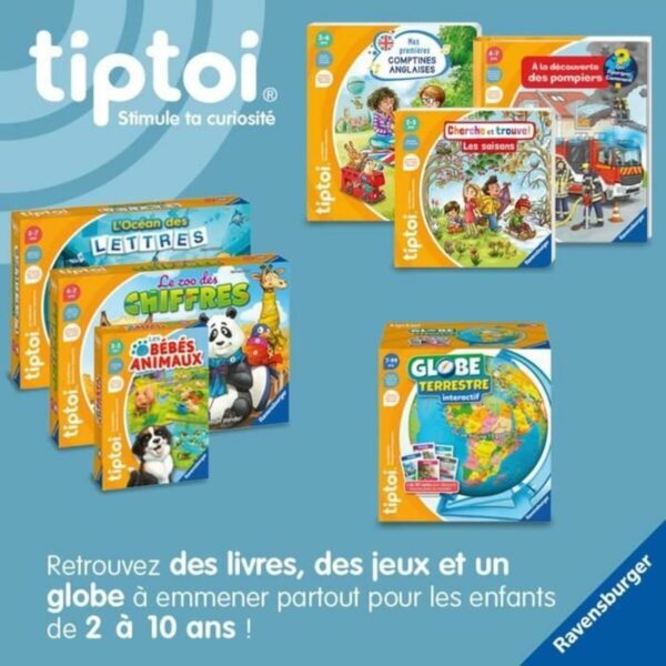 Interactive Earth Globe Ravensburger (FR) Plastic - Image 4