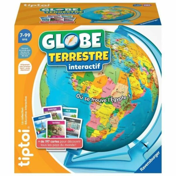 Interactive Earth Globe Ravensburger (FR) Plastic - Image 6