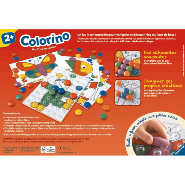 Educational Baby Game Ravensburger Colorino Multicolour (French) (FR) - Image 2
