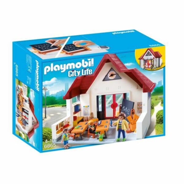 Playset Playmobil 6865 - City Life - School with Classroom - Image 4