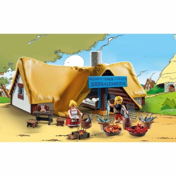 Playset Playmobil Astérix: Ordralfabetix Hut 71266 73 Pieces - Image 2