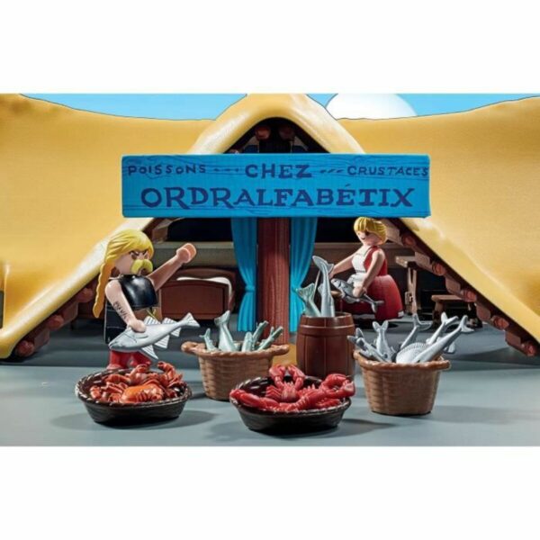 Playset Playmobil Astérix: Ordralfabetix Hut 71266 73 Pieces - Image 3