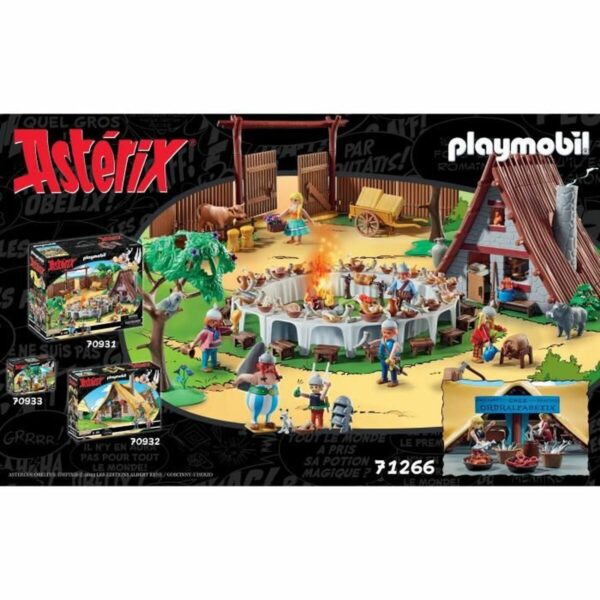 Playset Playmobil Astérix: Ordralfabetix Hut 71266 73 Pieces - Image 4