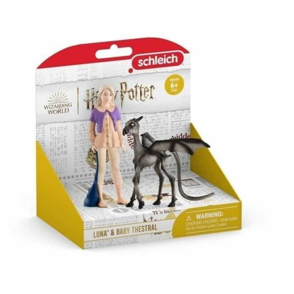 Action Figure Schleich Luna Lovegood & Baby Thestral Modern - Image 2