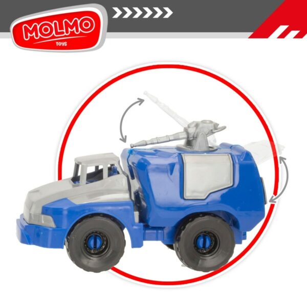 Set of cars Colorbaby 20 x 12 x 8,5 cm 6 Units 3 Pieces Police Officer - Image 6