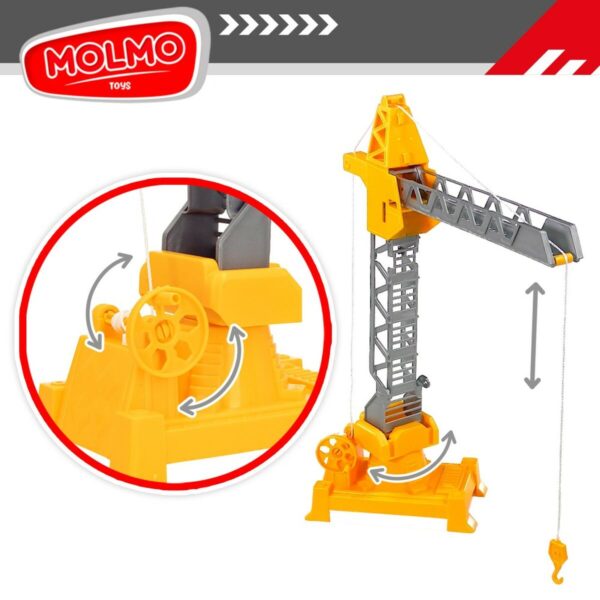 Construction Vehicles Colorbaby 31 x 41 x 9,5 cm (4 Units) 3 Pieces - Image 6