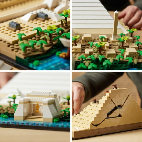 Playset   Lego 21058 Architecture The Great Pyramid of Giza         1476 Pieces - Image 7