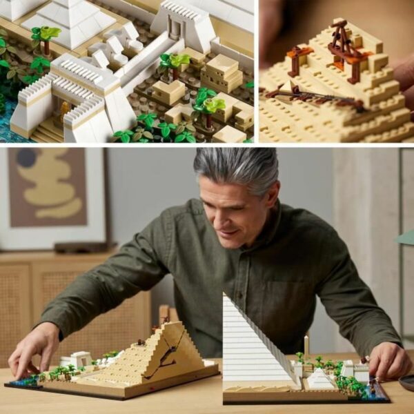 Playset   Lego 21058 Architecture The Great Pyramid of Giza         1476 Pieces - Image 4