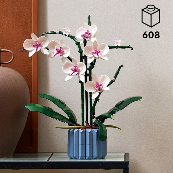 Playset Lego The Orchid Plants with Indoor Artificial Flowers - Image 7