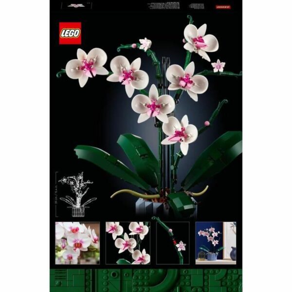 Playset Lego The Orchid Plants with Indoor Artificial Flowers - Image 5