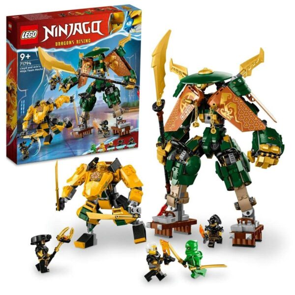 Construction set Lego Ninjago 71794 The Ninjas Lloyd and Arin robot team - Image 2