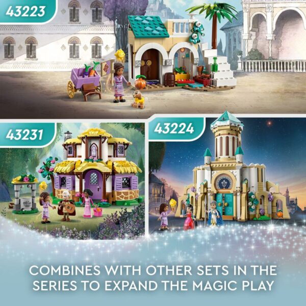 Playset Lego Disney Wish 43224 King Magnifico's Castle 613 Pieces - Image 7