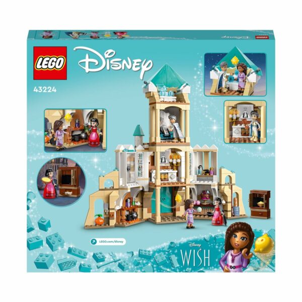 Playset Lego Disney Wish 43224 King Magnifico's Castle 613 Pieces - Image 8
