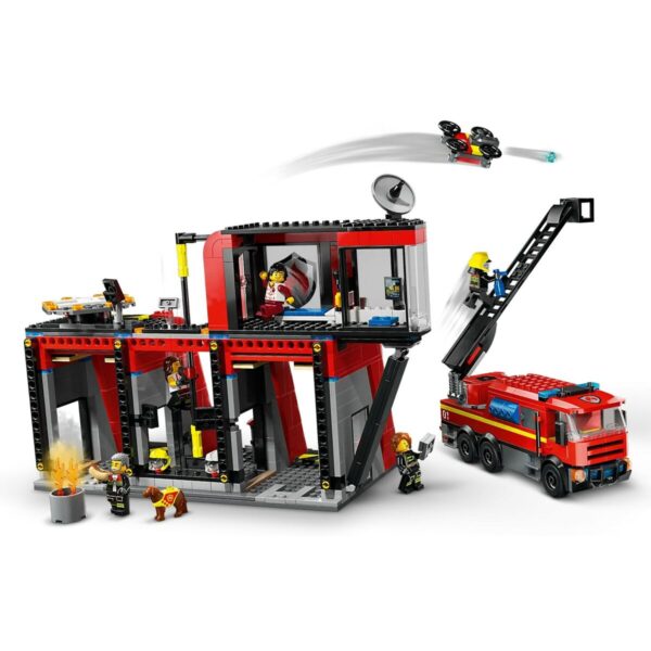 Playset Lego 60414 Fire station with Fire engine - Image 8